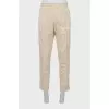Men's sports pants with stripes