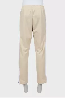 Men's sports pants with stripes