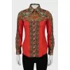 Fitted shirt with print
