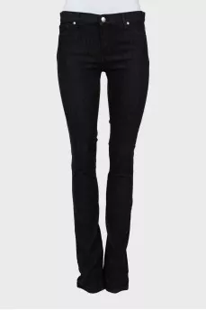 Джинси skinny fit чорного кольору
