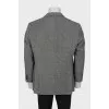 Men's Vintage Printed Blazer