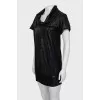 Black short sleeve tunic