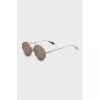 Gold browline sunglasses