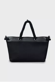 Rope Tote M with Tag