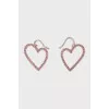 Gold Heart Shaped Earrings