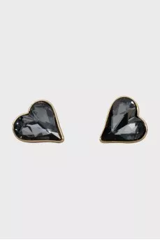 Heart Shaped Stud Earrings