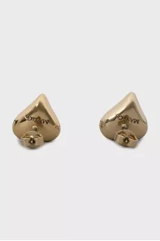 Heart Shaped Stud Earrings