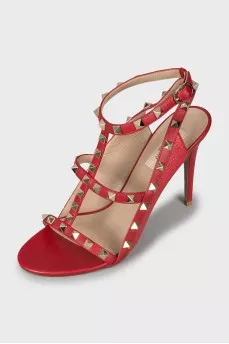 Шкіряні босоніжки Rockstud