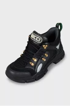 Men's sneakers with a relief sole