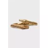 Gold bracelet bracket