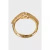 Gold bracelet bracket