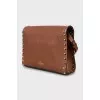 Leather crossbody bag Rockstud