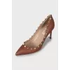 Leather shoes Rockstud