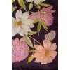 Silk shawl with floral print