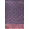 Silk and wool scarf