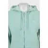 Ribbed sweatshirt with tag
