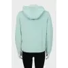 Ribbed sweatshirt with tag