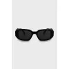 Rectangular sunglasses with brand logo