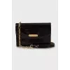 Patent leather crossbody bag