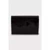 Patent leather crossbody bag