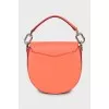 Crossbody bag with signature print