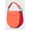 Crossbody bag with signature print