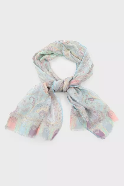 Etro scarf in pastel colors