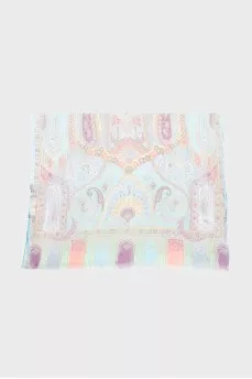 Etro scarf in pastel colors