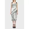 Dress in an abstract print