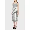 Dress in an abstract print