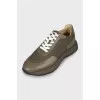 Men's Khaki Sneakers