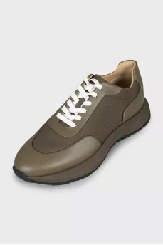 Men's Khaki Sneakers