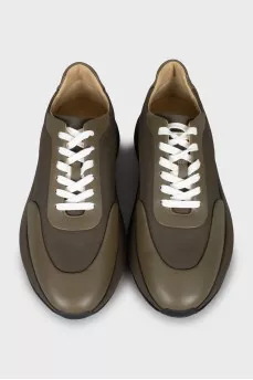 Men's Khaki Sneakers