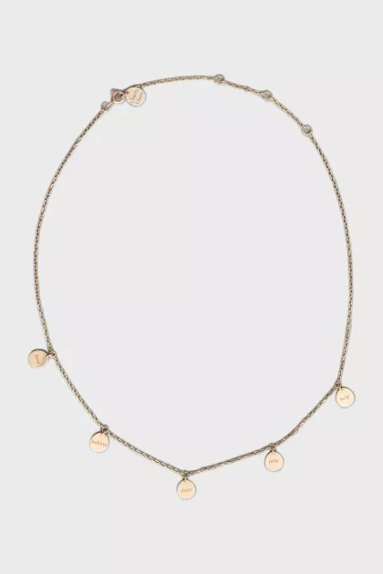 Gold Charity Chain Pendant