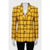 Vintage Checked Jacket