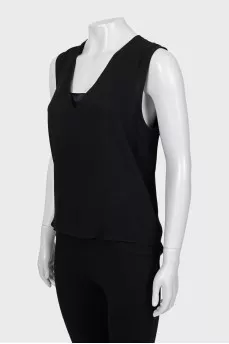 Vintage V-neck tank top