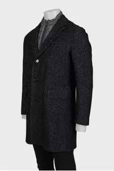 Men's single-breasted coat