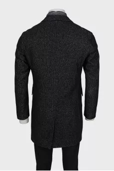 Men's single-breasted coat