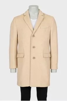 Men's beige coat