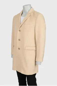 Men's beige coat
