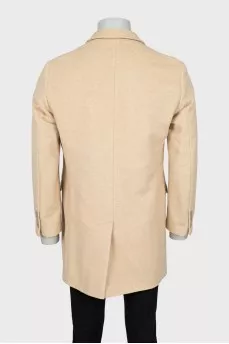 Men's beige coat