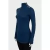 Wool golf with golden buttons