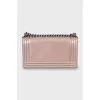 Patent leather boy Bag