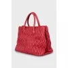 Quilted Leather Tote Bag