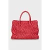 Quilted Leather Tote Bag