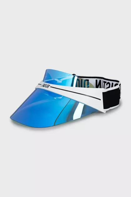 Visor with brand logo