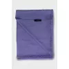 Purple scarf made of wool and silk
