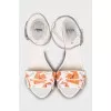 Leather sandals decorated with sequins