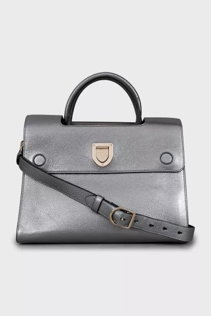 Leather bag Diorever