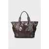 Shiny shopper bag